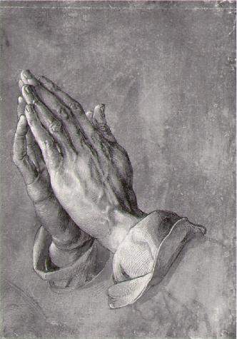 This image has an empty alt attribute; its file name is Duerer_praying_hands.jpg